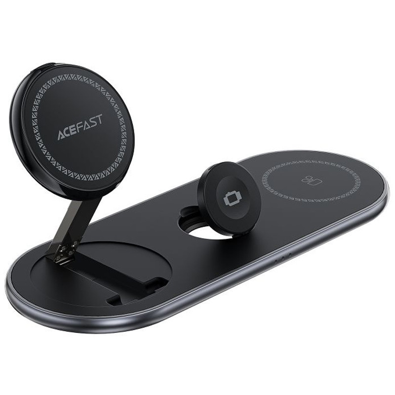 БЗУ Acefast E19 Qi2 desktop 3-in-1 Херсон - зображення 1