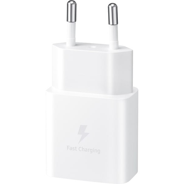 Мережевий зарядний пристрій Samsung 15W Power Adapter Type-C White (EP-T1510NWEGEU) (Код товару:3703 Харків - зображення 1