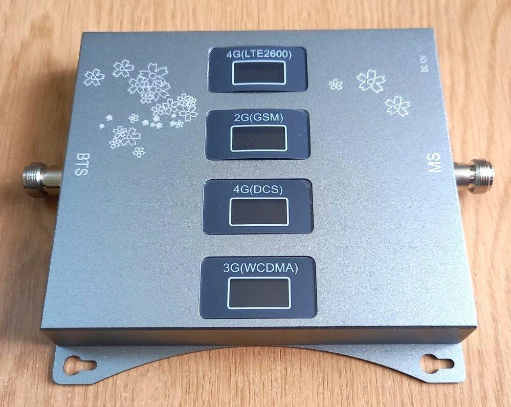 Усилитель голосовой связи и интернета четырехдиапазонный  2G/3G/4G RDH-2070-QB 900/1800/2100/2600 МГ Днепр - изображение 10