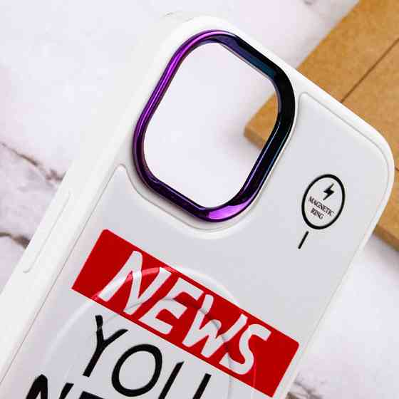 TPU+PC чехол Funny pictures with MagSafe для Apple iPhone 12 Pro / 12 (6.1") Херсон