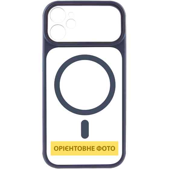 Чехол TPU+PC GETMAN Moon Clear with MagSafe для Apple iPhone 12 (6.1") Херсон