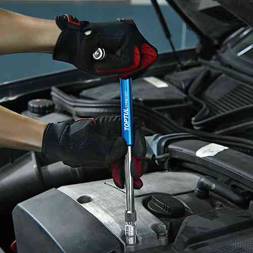 Вороток трещотка Т-образный 3/8" 72 зубца L=134*270мм TOPTUL CTRM1227 Харьков