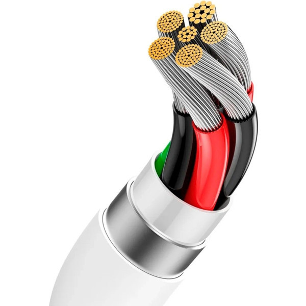 Кабель Baseus Superior Series Fast Charging Data USB to Type-C 100W 1m White (P10320102214-01) (Код  Харків - зображення 6