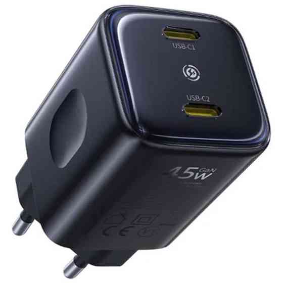 СЗУ Baseus PicoGo AN13 Fast Charger 45W (2USB-C) (E0121F) Херсон