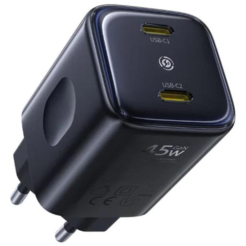 СЗУ Baseus PicoGo AN13 Fast Charger 45W (2USB-C) (E0121F) Херсон - изображение 1