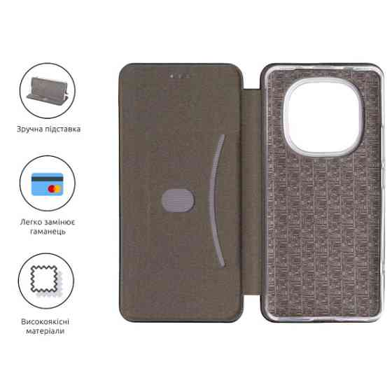 Чохол-книжка ArmorStandart G-Case для Xiaomi Redmi Note 15 4G/5G/Poco M8 5G Black (ARM89695) Харків
