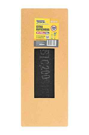 Сетка абразивная MASTERTOOL зерно 200 107х280 мм 50 шт 08-0220PC Харків