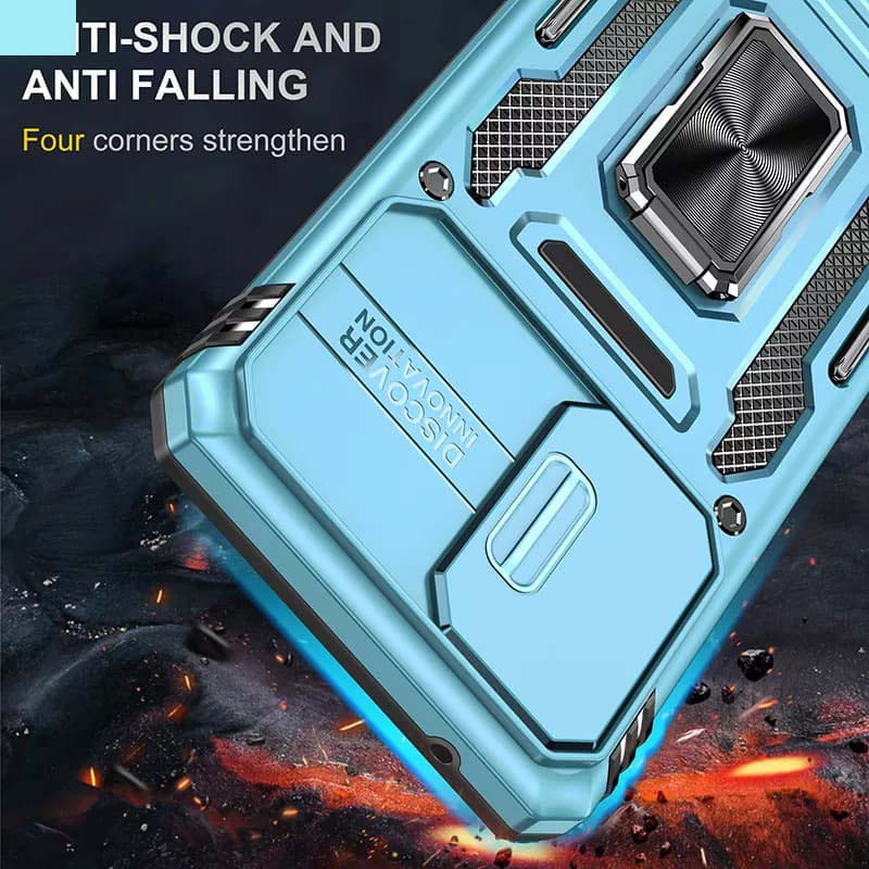 Ударопрочный чехол Camshield Army Ring для Samsung Galaxy A13 4G / A04s Херсон - зображення 8