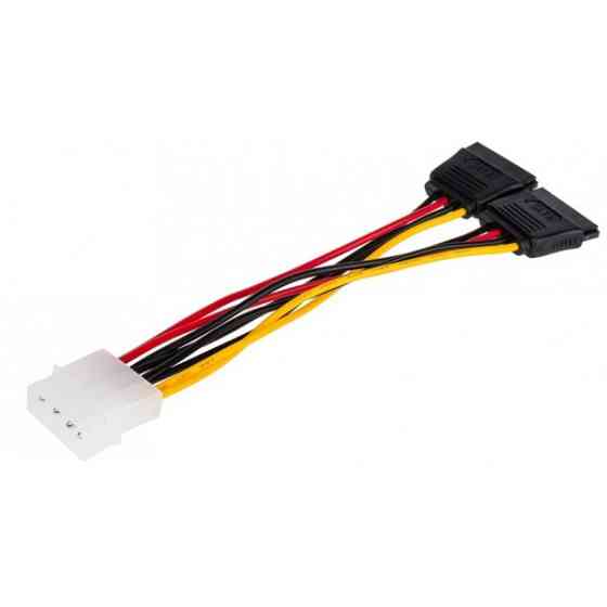 Кабель живлення Atcom Molex-2Sata 0.2 м (16148) (Код товару:36622) Харків