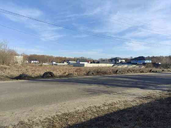 Княжичі. Продам 10сот під забудову, двохфасадна, асфальт, комунікації Бровары