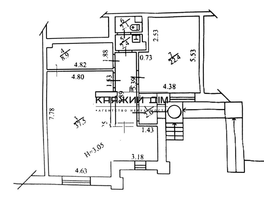 Оренда офісу на Позняках. № 1418602 Київ - зображення 8