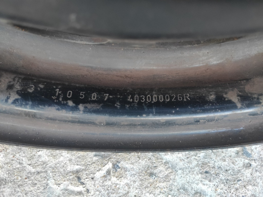 Диск колесний металевий R15 Renault Megane III 2009-2016 (403000026R) Ковель - зображення 6