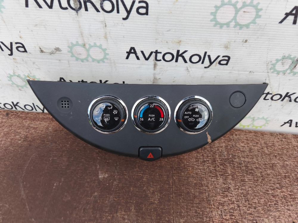 Блок управления климат контролем Nissan Note E11 2005-2012 Ковель - изображение 1