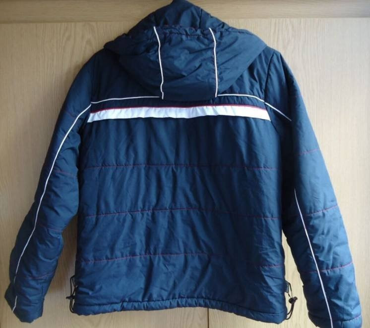 Куртка синяя с капюшоном р. 46-48 Київ - зображення 4