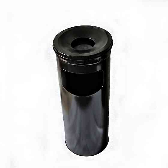 Урна -пепельница, металл окрашенный 27 л черная (0282-В) Киев