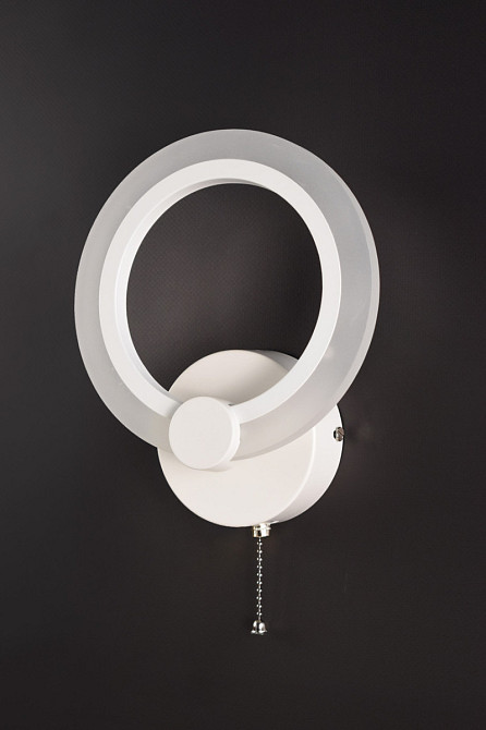 Бра настінна LED 2374/1S-wh Білий 27х18х8 см. Київ - зображення 1