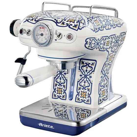 Кофеварка рожковая Ariete ART-1389 CAPRI 850 Вт синяя Киев