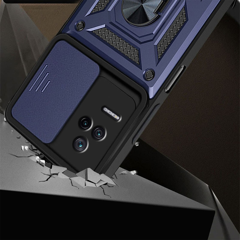 Ударопрочный чехол Camshield Serge Ring для Xiaomi Poco F4 Херсон - изображение 6