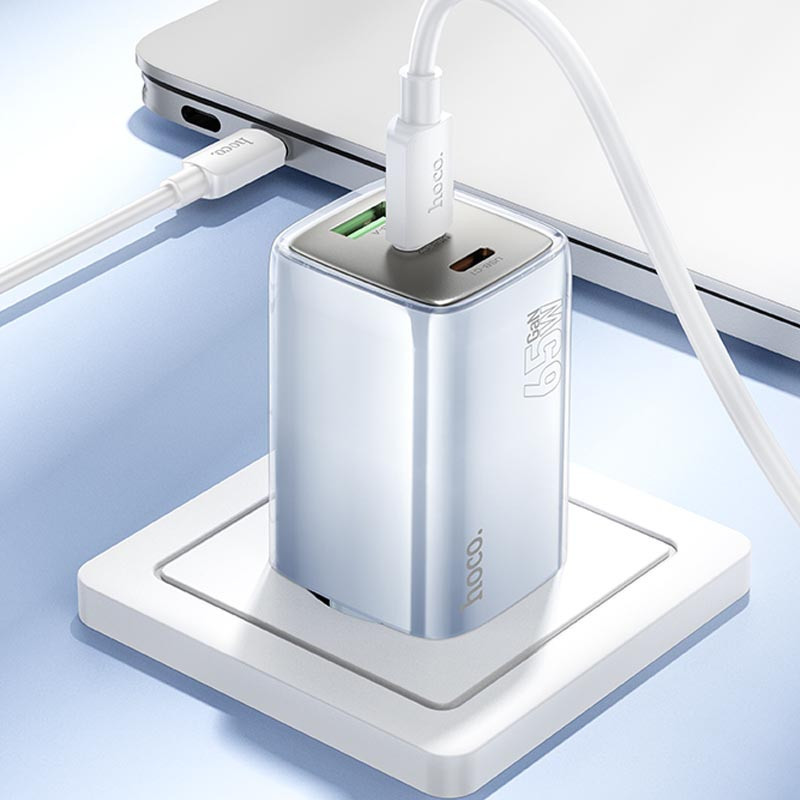 СЗУ Hoco N49 Glorious PD65W (1USB-A/2C) Херсон - изображение 5