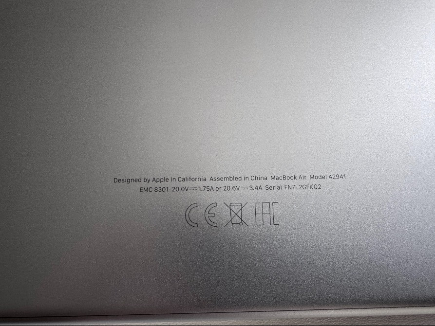 Apple MacBook Air 15" M2 Space Gray 2023 (MQKP3) Киев - изображение 3