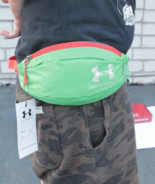 Поясная сумка Under Armour (зеленая) сумка на пояс Київ - зображення 5