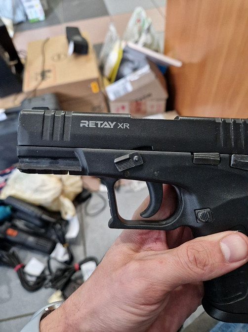 Пістолет стартовий Retay XR кал. 9мм. black Черкассы - изображение 2