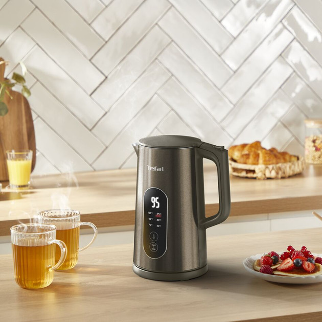 Электрочайник Tefal Selection KI871FE0 1.7 л бронзовый Київ - зображення 9