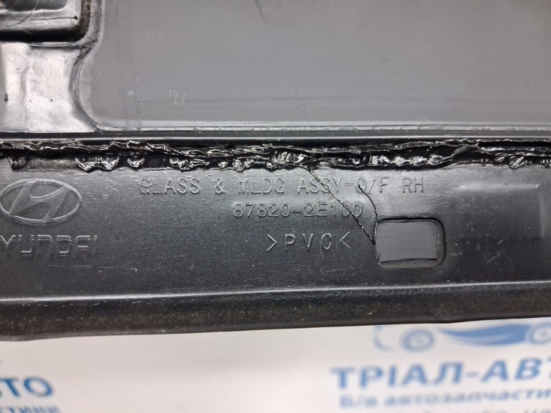 Стекло в кузов заднее правое Hyundai Tucson 2004-2009 878202E020 (Арт. 79452) Київ - зображення 3