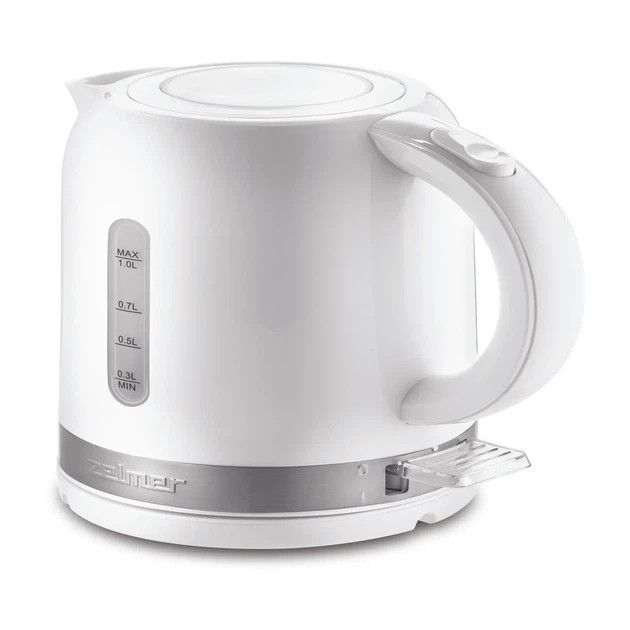 Електрочайник Zelmer ZCK7018 1 л белый Київ - зображення 5