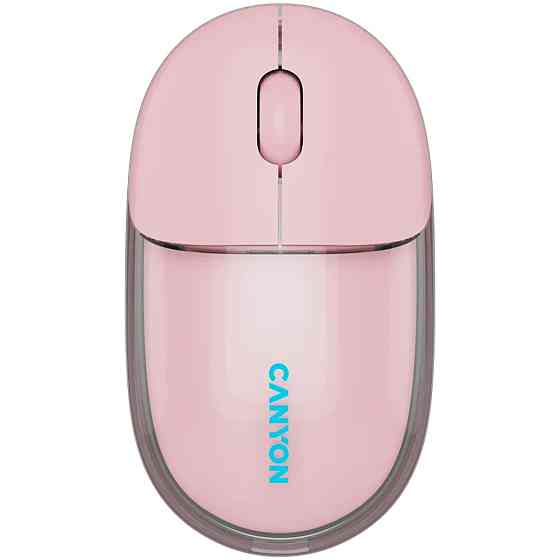 Мышь компьютерная безпроводная Canyon OnClick 24 Pink CNS-CMSW24P розовая Киев