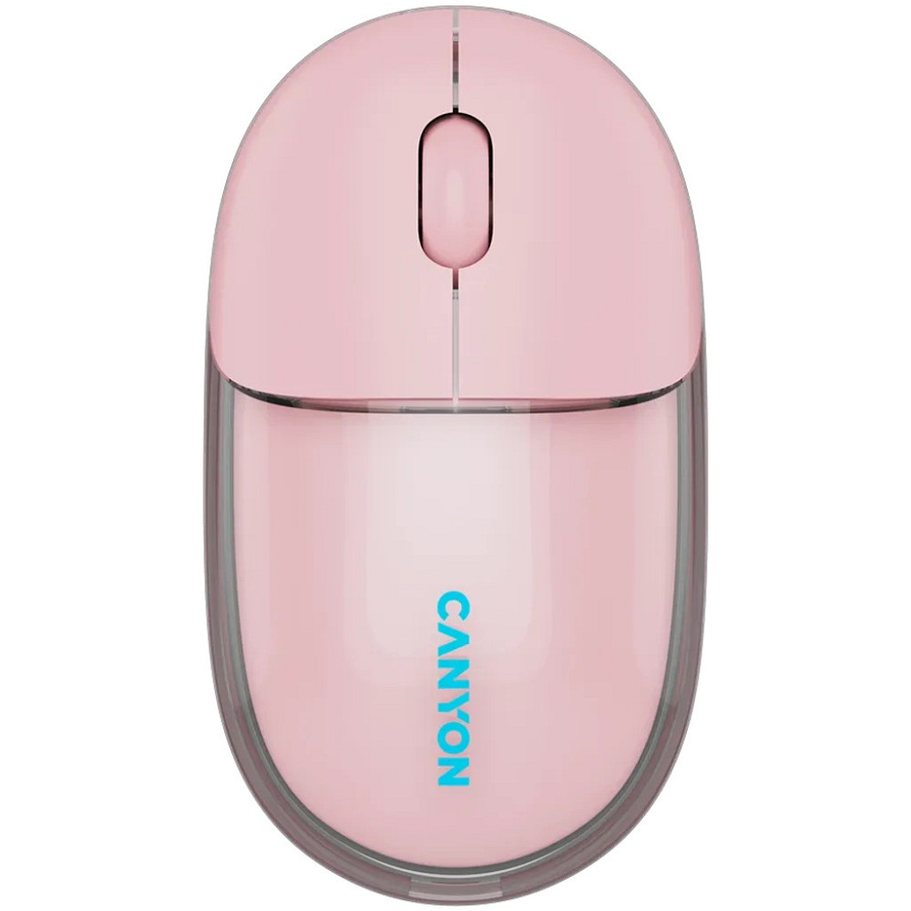 Мышь компьютерная безпроводная Canyon OnClick 24 Pink CNS-CMSW24P розовая Киев - изображение 1