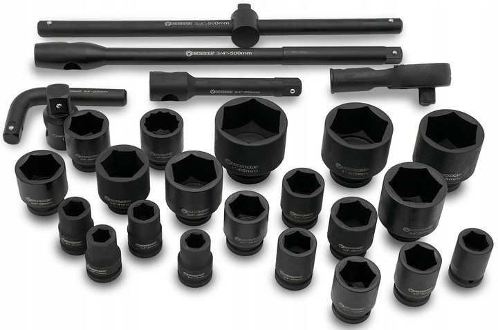 Набор инструмента 17-65мм 3/4'',1''  26 ед. STANDART (SJND3426) ST-3426HD Харьков - изображение 2