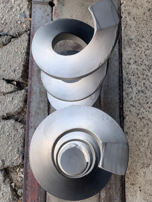 Шнеки допоміжні подаючі на полтавський волчок-мʼясорубку полтавську К7-ФВП-200. Заводські. Продам. Полтава - изображение 7