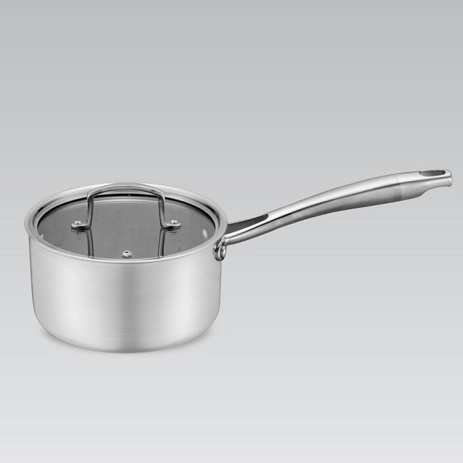Ківш з кришкою Maestro MR-3504-16S 16 см 1.6 л Київ - зображення 1