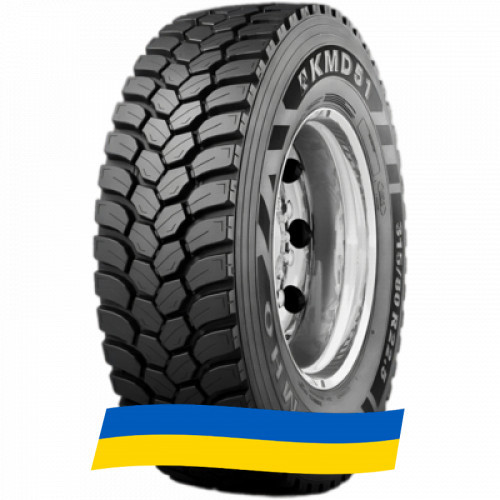 315/80 R22.5 Kumho KMD51 156/150K Ведущая шина Київ - зображення 4