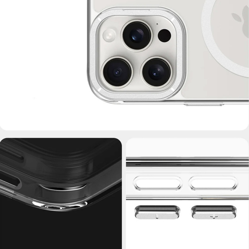 Чехол TPU Space Case Apex with Magnetic Fit для Apple iPhone 16 Pro Max (6.9") Херсон - изображение 4