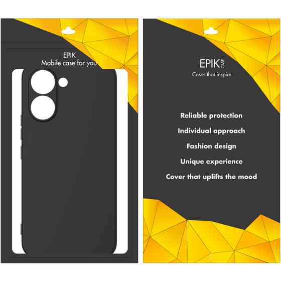 Чехол TPU Epik Black Full Camera для Xiaomi Poco X8 Pro Херсон