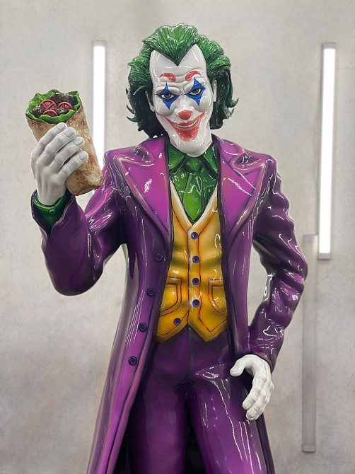 Створення рекламных та тематичних скульптур на замовлення Фігура Джокер Київ - зображення 1