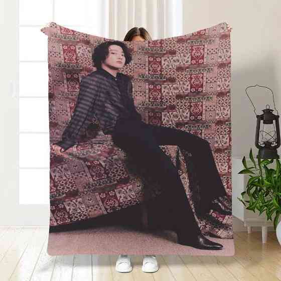 Плед 3D новорічний Зимовий Чонгук 3188_A 15396 160х200 см Київ