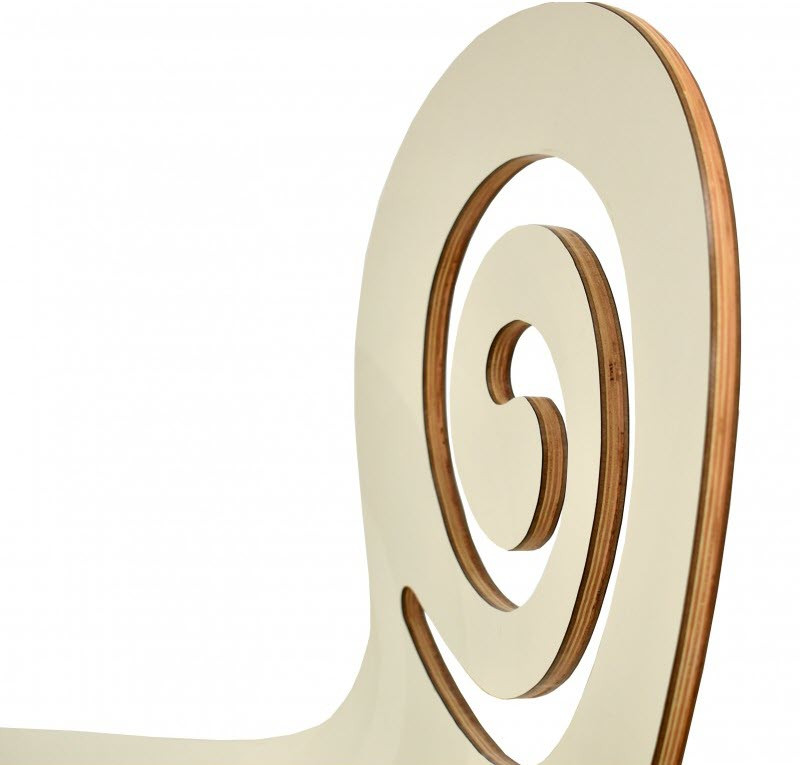 Стул Лев деревянный белый Дніпро - зображення 2