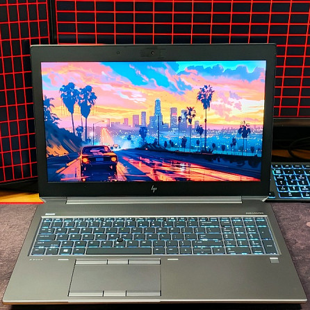 Ноутбук hp zbook 15 g5 (6gy48up) workstation ips i7-8850h 16/256gb nvidia quadro p1000 4gb Киев - изображение 4