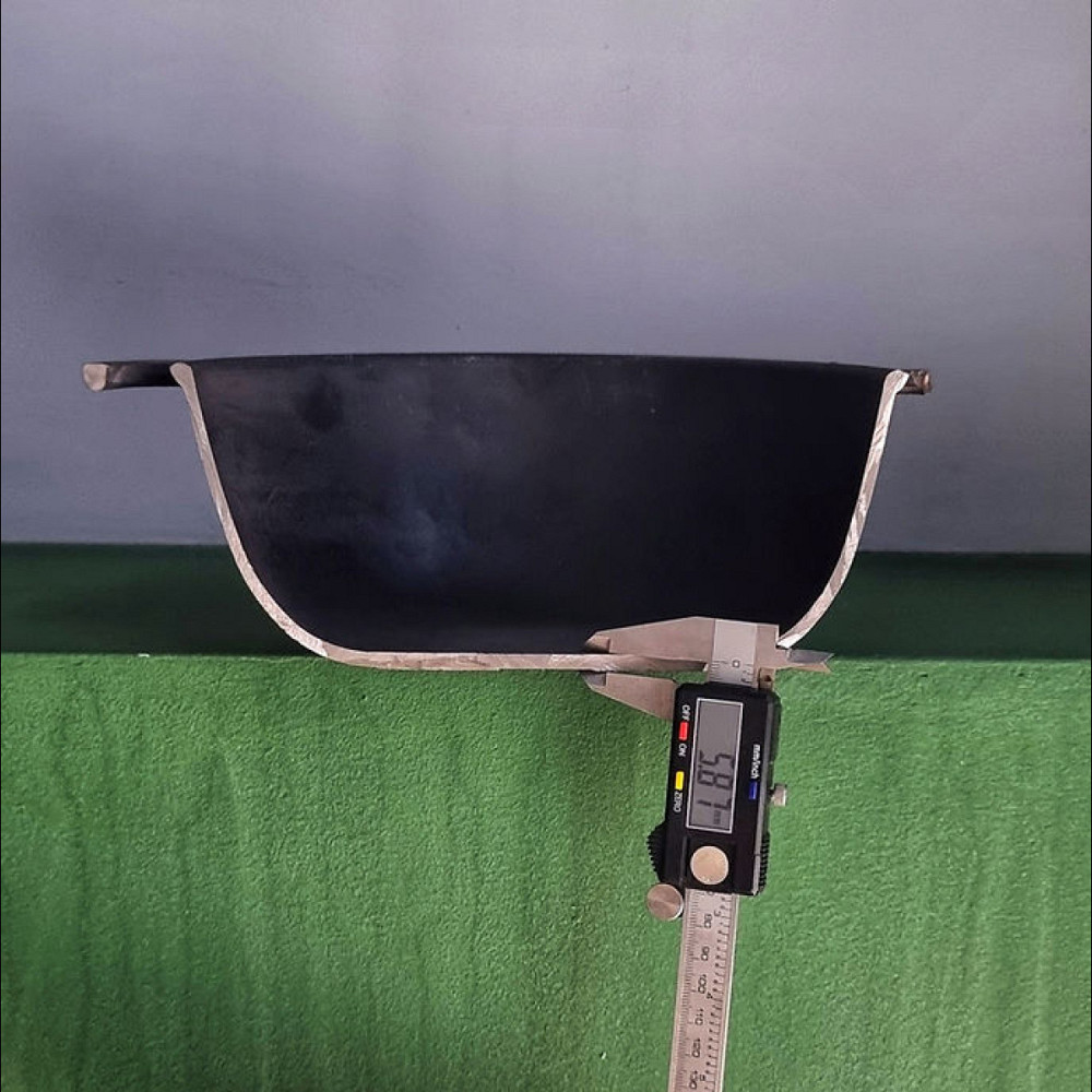 Кастрюля чугунная Maysternya с алюминиевой крышкой (казан) 3 л Т402С2 Одеса - зображення 11