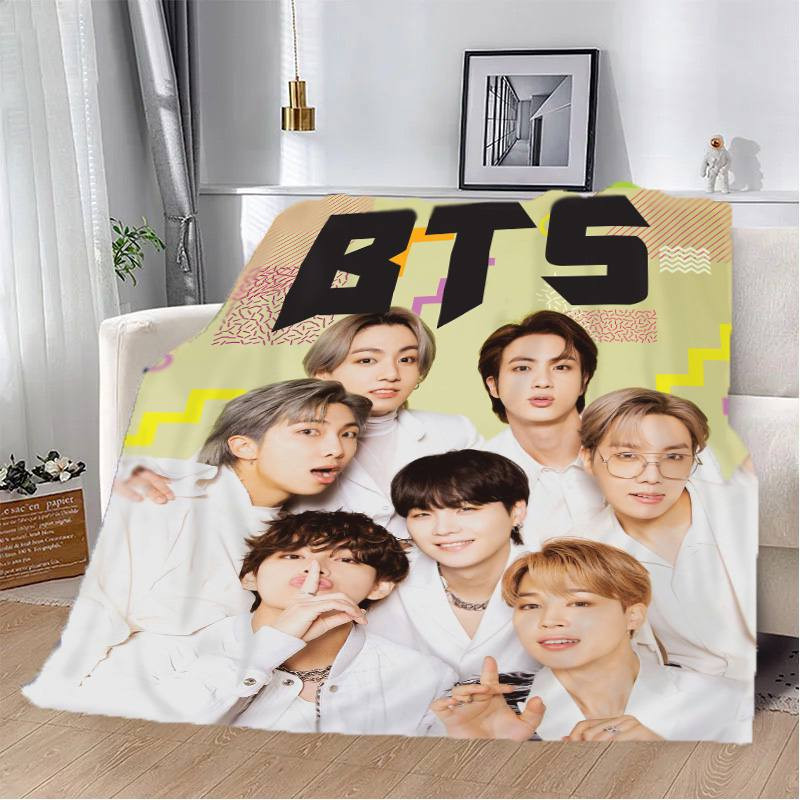 Плед 3D BTS №4 2913_A 13295 160х200 см Київ - зображення 1