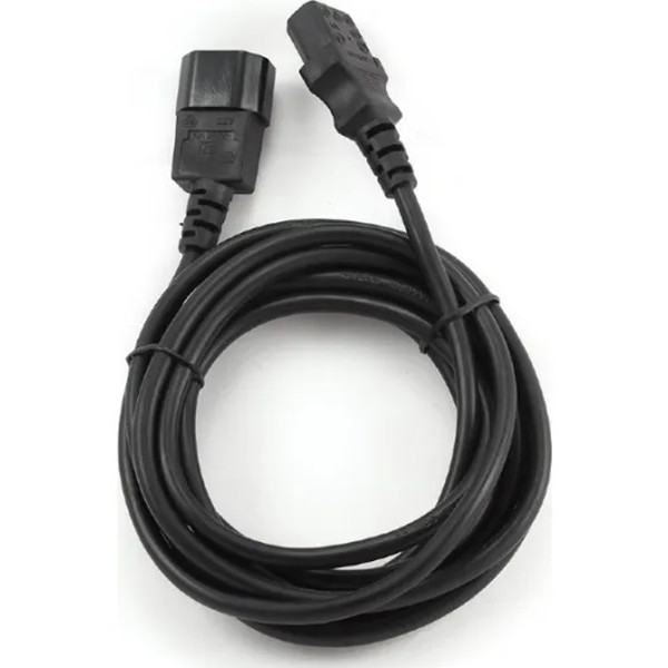 Кабель живлення Cablexpert PC-189 (С13-С14) 3*0.5 мм 1.8m Black (Код товару:39137) Харків - зображення 2