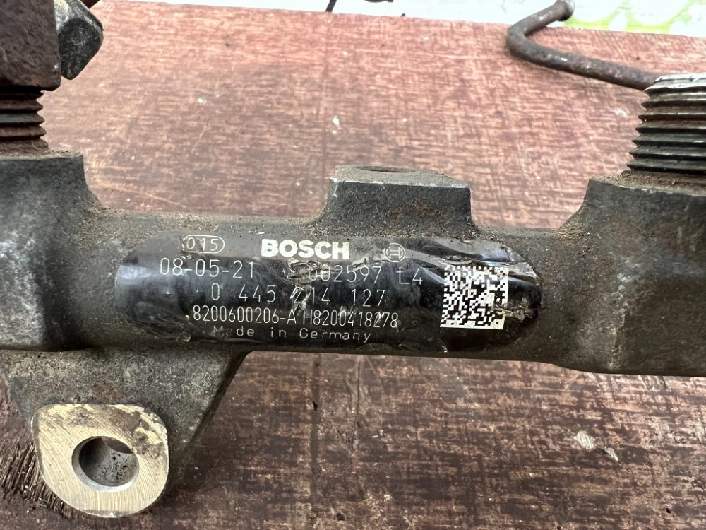 Топливная рейка (рампа форсунок) Opel Vivaro 1.9 dci 2001-2006 (0445214127) Ковель - зображення 2