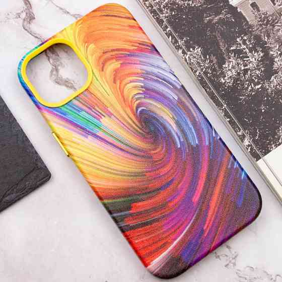 Кожаный чехол Colour Splash для Apple iPhone 11 (6.1") Херсон