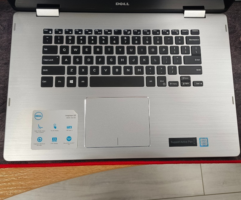 Сенсорний ноутбук-трансформер Dell Inspiron 7579 2-in-1 15.6" IPS Intel Core i5 8/256GB для роботи Київ - зображення 4