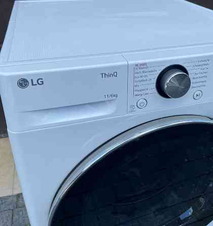 2022рік Пралка з сушкою 2в1 LG W4WR70E6Y ThinQ® Wi-Fi 11/6кг 1400об AI DD Бережани