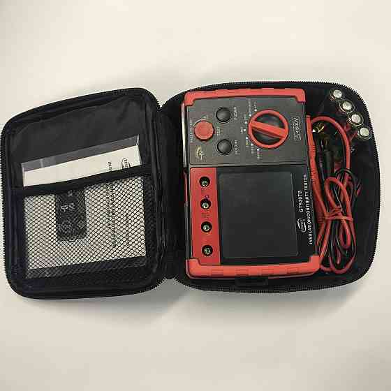 Тестер для сопротивления изоляции (мегаомметр) (0-5,5 ГΩ) BENETECH GT5307B Харків