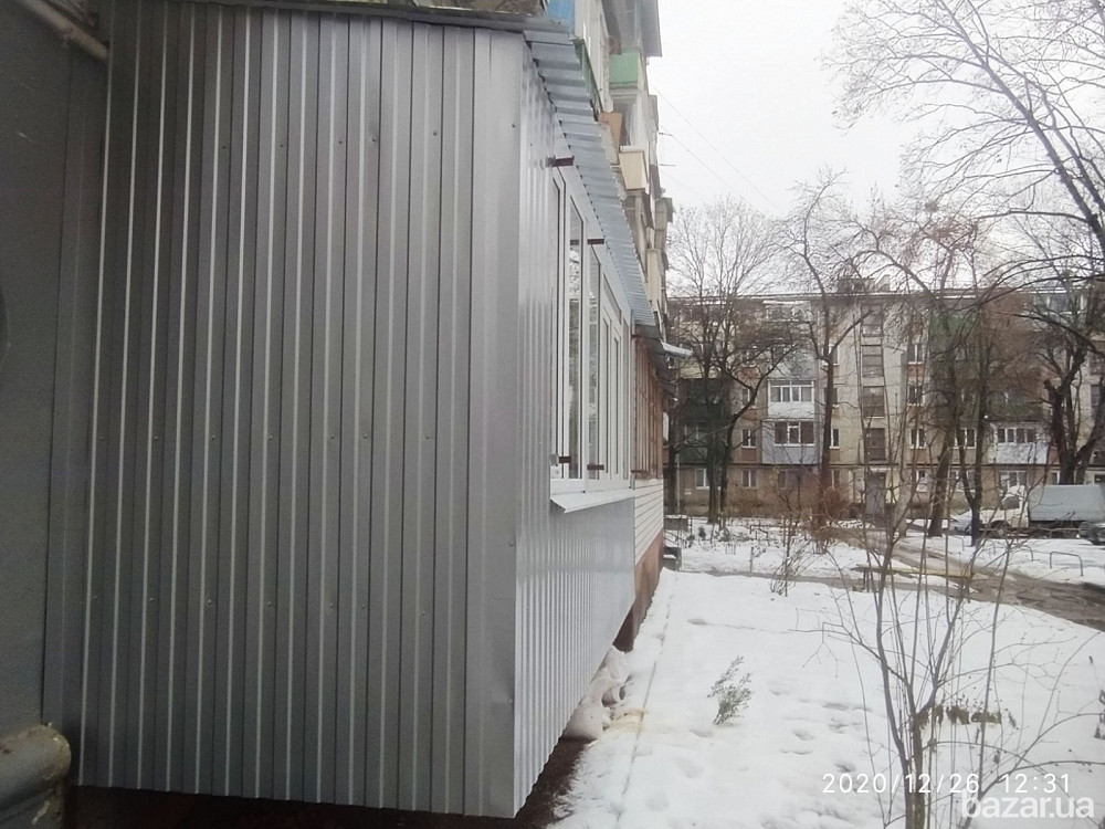 Балкон с нуля и под ключ БЕЗ ПОСРЕДНИКОВ в Харькове Харьков - изображение 2